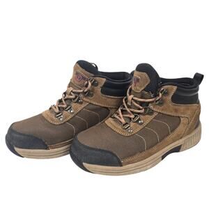 Orthofeet Delta 882 Womens Boots Size 7.5 2E X-Wide Brown Gorpcore Hiking Cabin